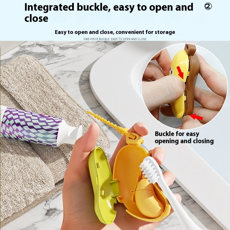 Banana Portable Toothbrush Storage Dust Cover for Electric Travel Toothbrush and Accessories