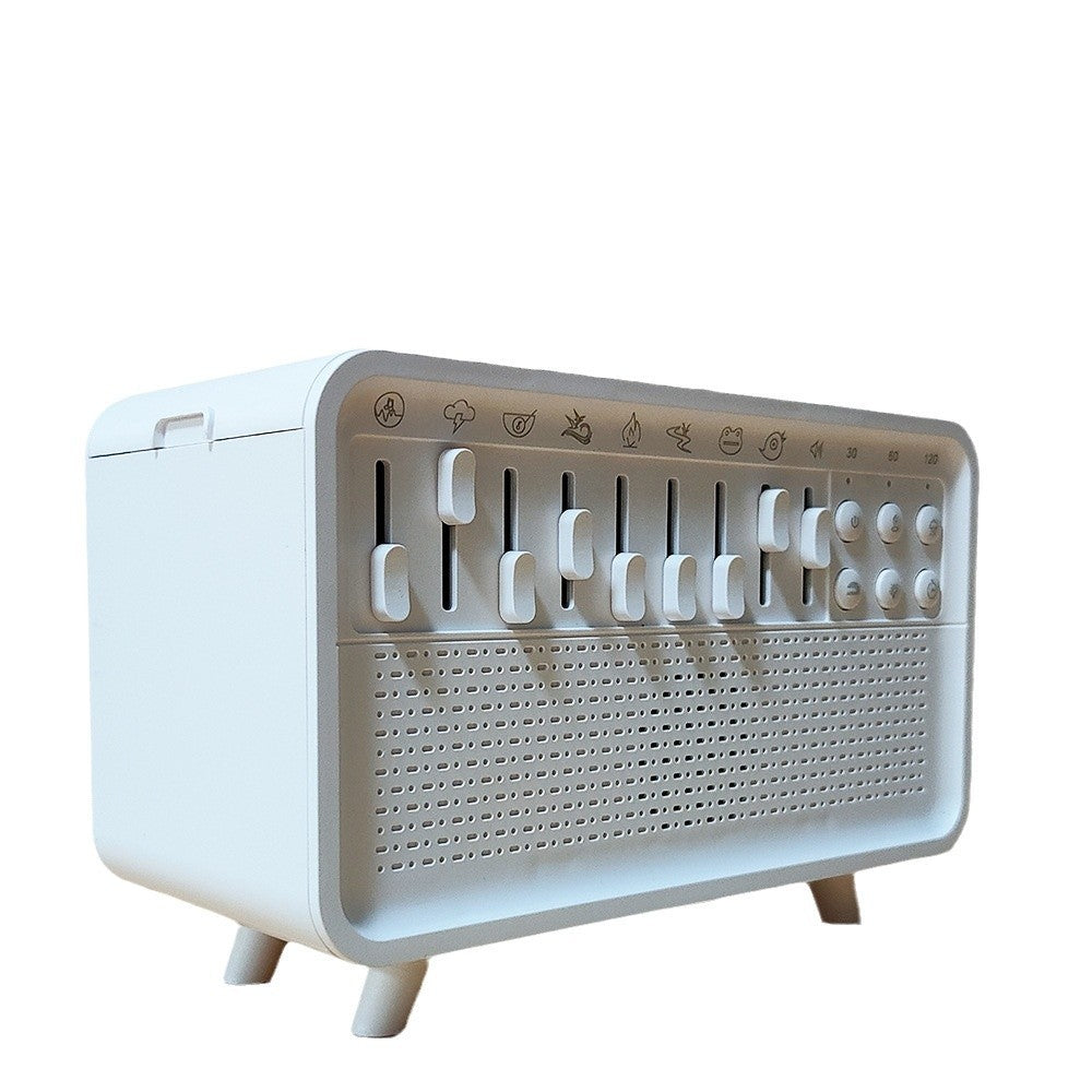 3 in 1 Bluetooth Speaker White Noise Sleep Night Light Humidifier with Nature Sounds
