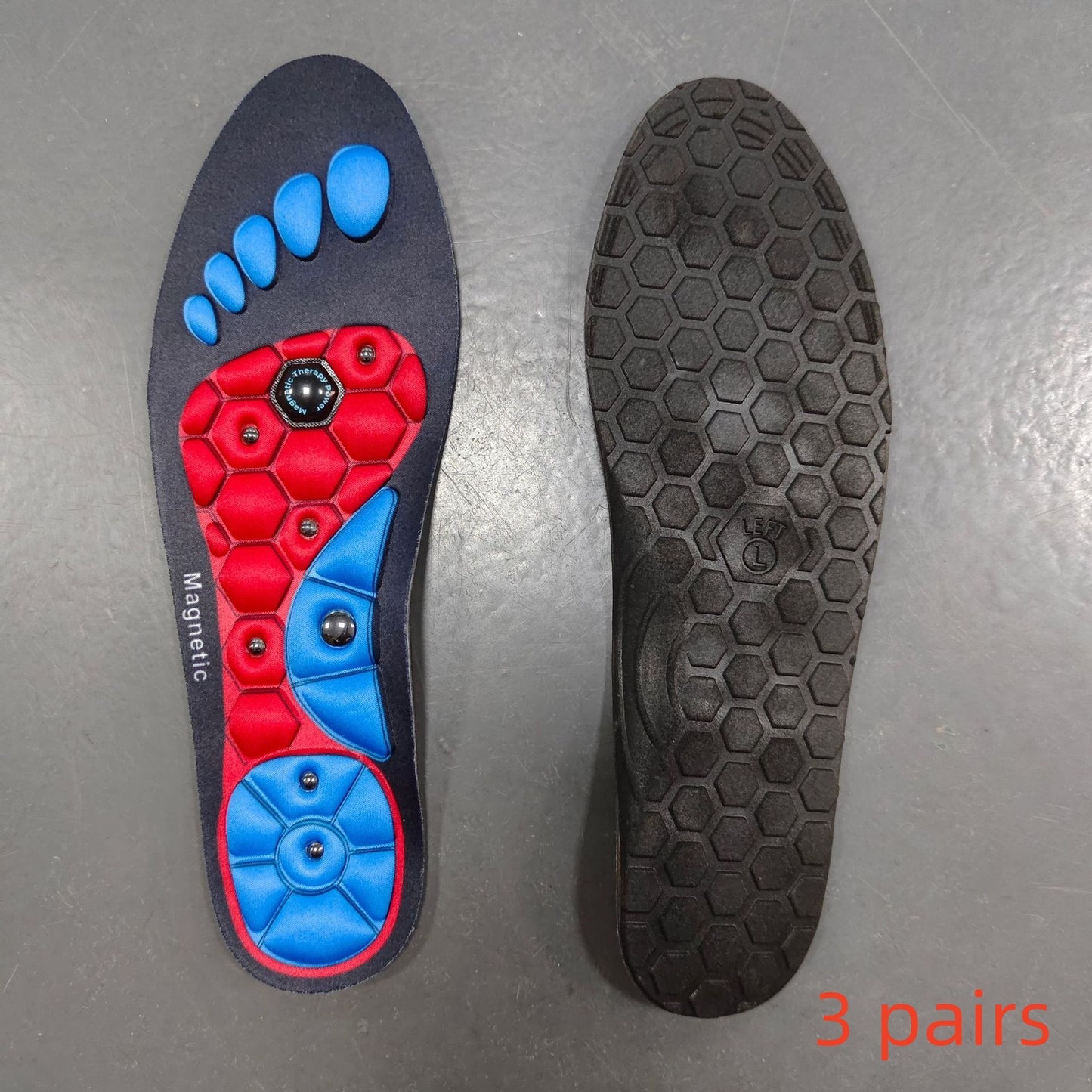 Medical Magnetic Insole Therapy Sports Insoles Orthopedic Massage Foot Pain Relief Pads