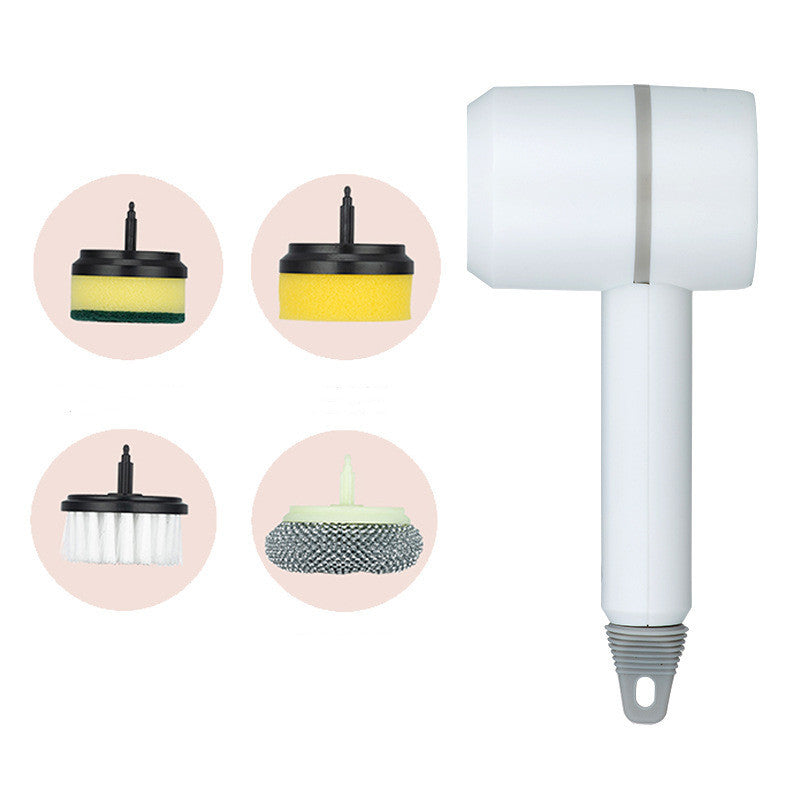 Electric Automatic Dishwashing Professional Kitchen Bathtub Tile Cleaning Brush