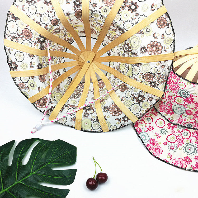 Fan Hat Folding Portable All-Match Beach Hat Sun Protection Hat Lightweight Travel Hat