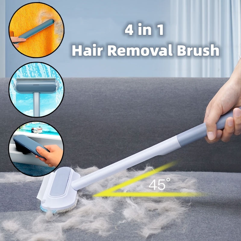 4 in 1 Multifunctional Pet Hair Removal Brush for Dog Cat Furniture Carpet and Screen Cleaning