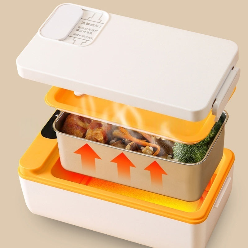 Large Capacity Electric Heat Insulation Lunch Box for Office Travel School and Outdoor