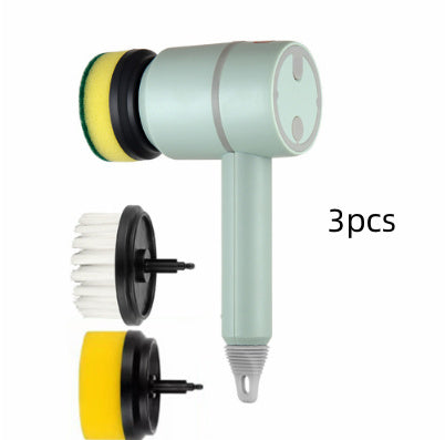 Electric Automatic Dishwashing Professional Kitchen Bathtub Tile Cleaning Brush