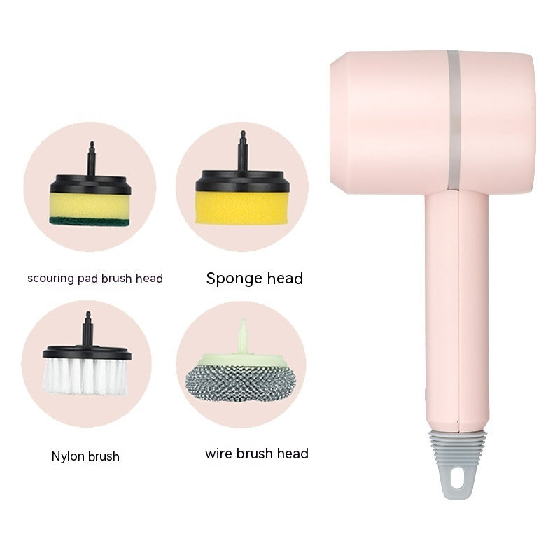 Electric Automatic Dishwashing Professional Kitchen Bathtub Tile Cleaning Brush