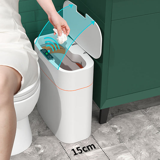 Smart Trash Can With Lid For Living Room and Kitchen