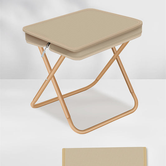 Camping Portable Pencil Bag Folding Stool with Lightweight Design for Travel and Outdoor
