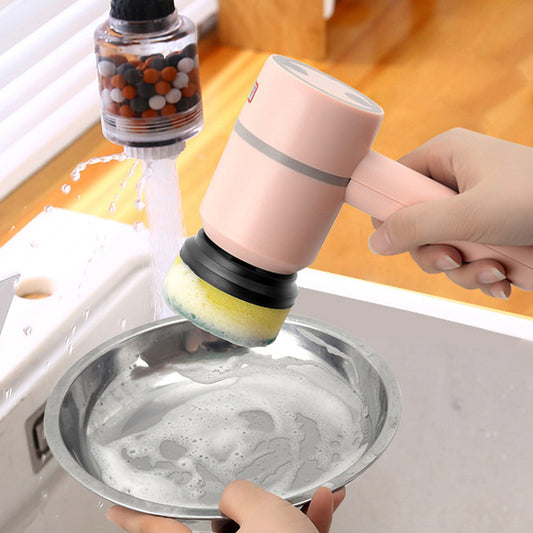 Electric Automatic Dishwashing Professional Kitchen Bathtub Tile Cleaning Brush