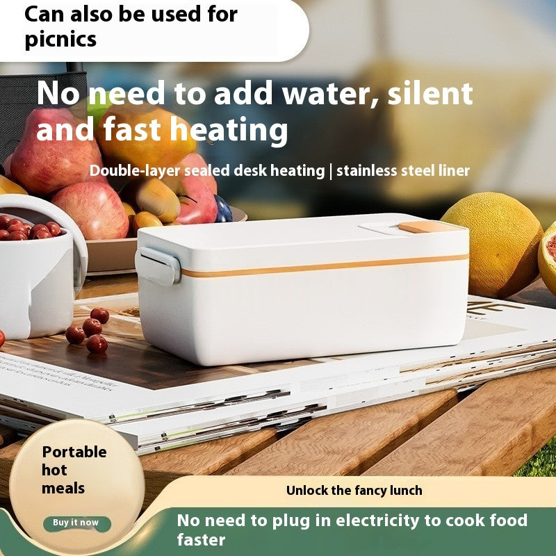 Large Capacity Electric Heat Insulation Lunch Box for Office Travel School and Outdoor