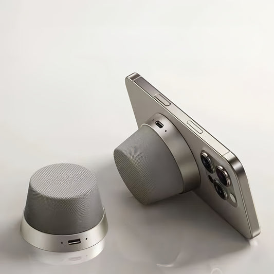 Portable Waterproof Mini Magnetic Bluetooth Speaker with Powerful Sound for Travel and Outdoor