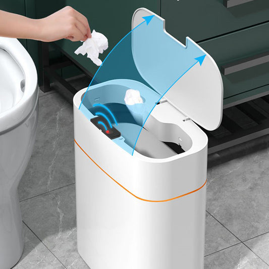 Smart Trash Can With Lid For Living Room and Kitchen
