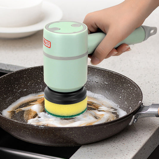 Electric Automatic Dishwashing Professional Kitchen Bathtub Tile Cleaning Brush