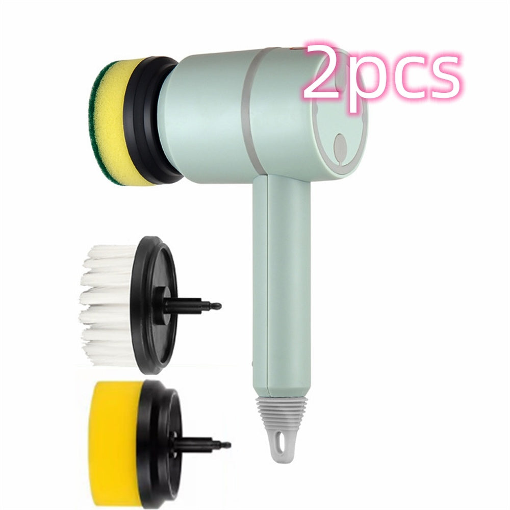 Electric Automatic Dishwashing Professional Kitchen Bathtub Tile Cleaning Brush